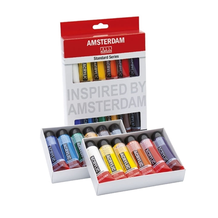 Satz Acrylfarben AMSTERDAM Standard Serie 12 x 20 ml — Bild 1