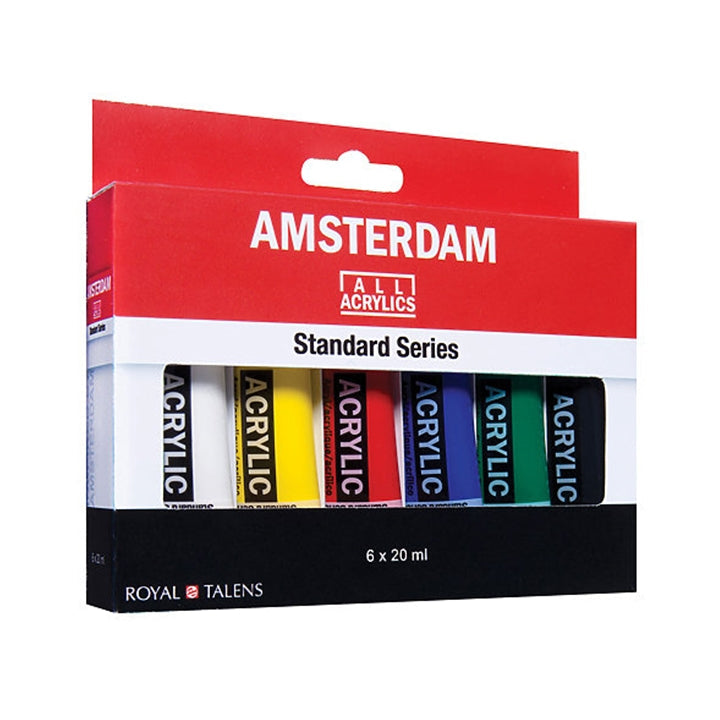 Satz Acrylfarben AMSTERDAM Standard Serie 6 x 20 ml — Bild 1