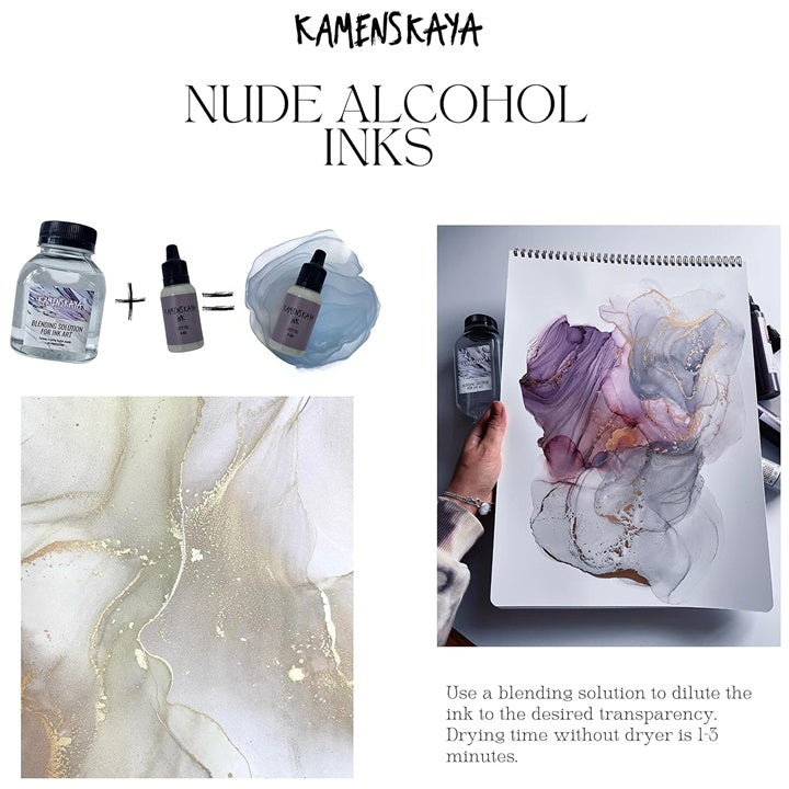 Satz Alkoholtinten NUDE KAMENSKAYA 16 x 15 ml — Bild 1