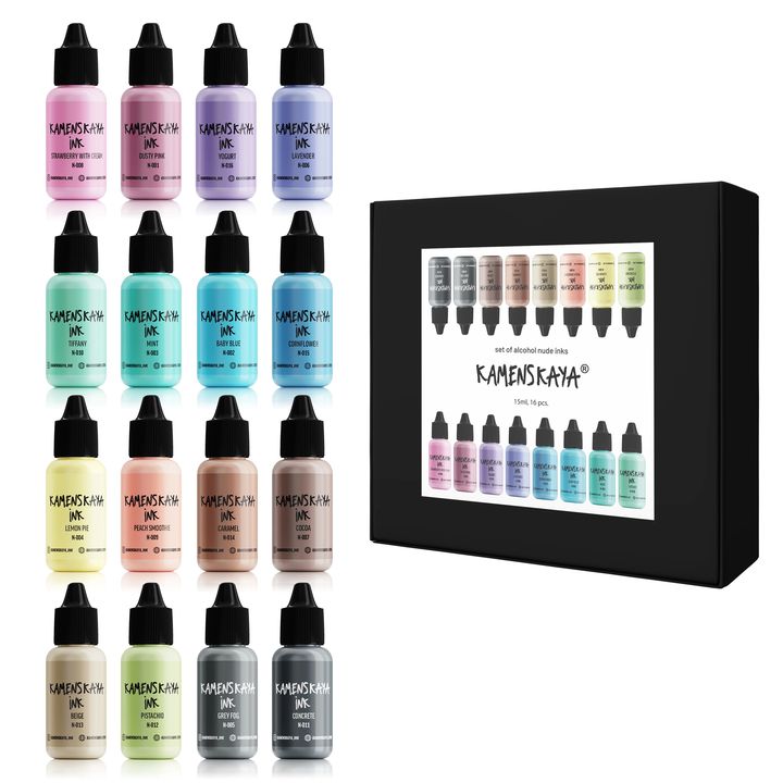 Satz Alkoholtinten NUDE KAMENSKAYA 16 x 15 ml — Bild 8