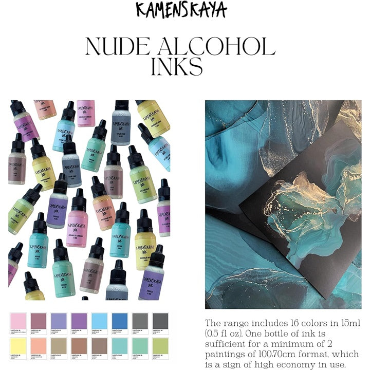 Satz Alkoholtinten NUDE KAMENSKAYA 16 x 15 ml — Bild 11