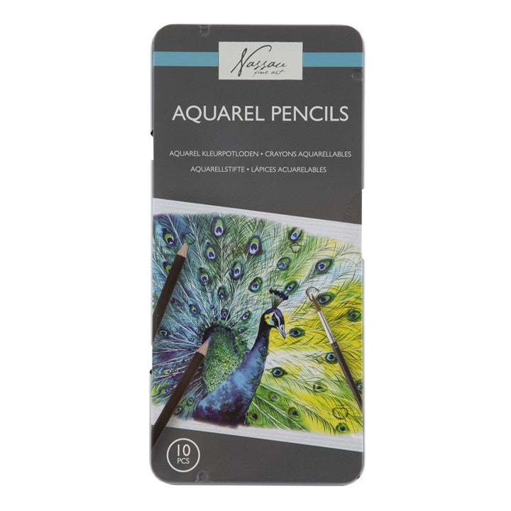 Satz Aquarellstifte 10 Stück — Bild 4