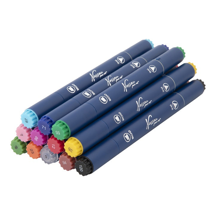 Satz doppelseitiger Marker Nassau Fine Art 12 Stück — Bild 7