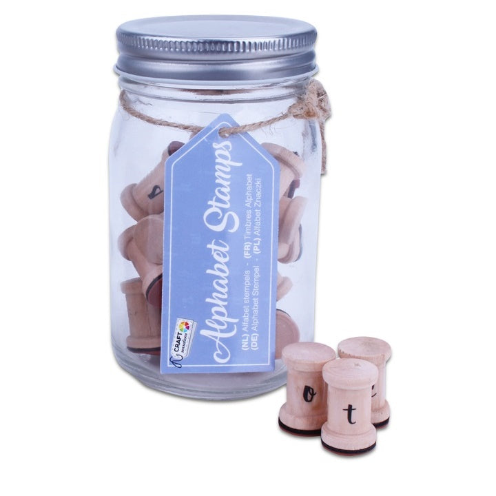 Satz Holzstempel Craft Sensations - 26 Stück | verschiedene Designs — Bild 5