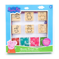 Satz Holzstempel PEPPA PIG — Bild 1
