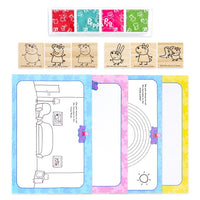 Satz Holzstempel PEPPA PIG — Bild 3