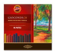 Satz künstlerischer Ölkreiden - GIOCONDA - 24 Stück — Bild 2