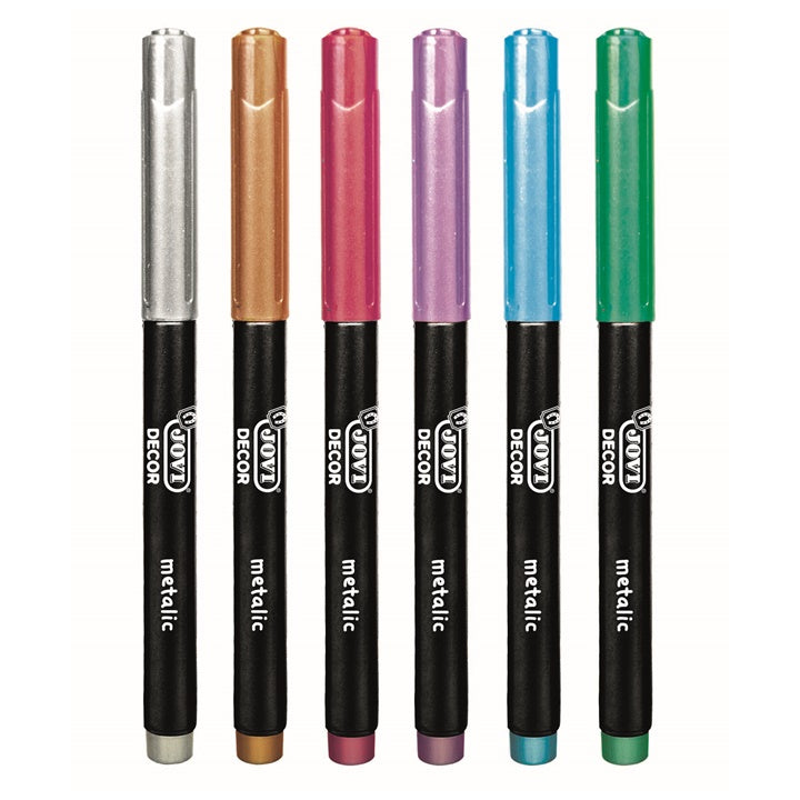 Satz Metallic-Marker JOVI 6 Stück — Bild 1
