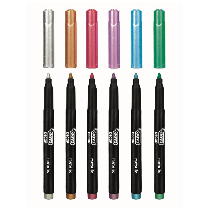 Satz Metallic-Marker JOVI 6 Stück — Bild 5