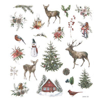 Satz mit 23 Weihnachtsaufklebern — Bild 2