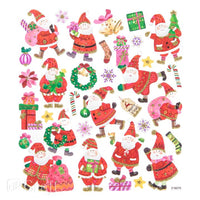 Satz mit 32 Weihnachtsaufklebern | Sankt Nikolaus — Bild 4