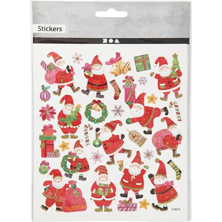 Satz mit 33 Weihnachtsaufklebern | Happy St. Nicholas — Bild 3
