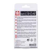 Satz technischer Stifte Sakura Pigma Micron Grautöne 8 Stück — Bild 1