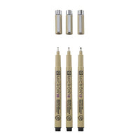 Satz technischer Stifte SAKURA PIGMA MICRON Satz BROAD 3 Stück — Bild 5
