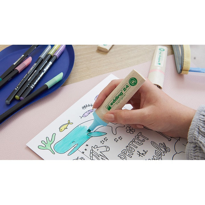 Satz Textmarker ECOLINE EDDING24 4 Stück — Bild 9