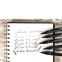 Satz UNI PIN Marker fineliner Artist Selection 5 Stück — Bild 7