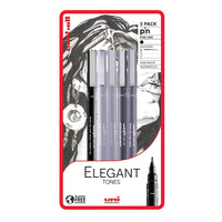 Satz UNI PIN Marker fineliner Elegant Tones 5 Stück — Bild 6