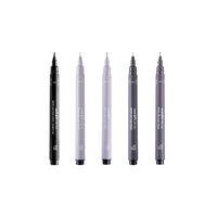 Satz UNI PIN Marker fineliner Elegant Tones 5 Stück — Bild 7