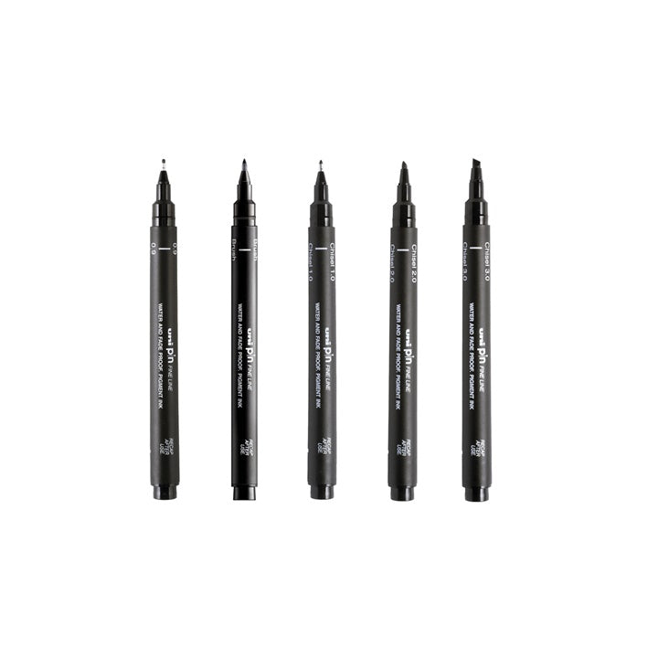 Satz UNI PIN Marker fineliner Love Lettering 5 Stück — Bild 7