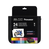 Satz von 25 Winsor &amp; Newton Promarkern im Federmäppchen — Bild 2