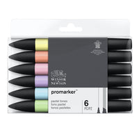 Satz Winsor &amp; Newton Promarker Marker - Pastelltöne — Bild 2