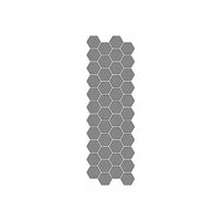 Schablone Honigwabe 13x40 cm — Bild 2