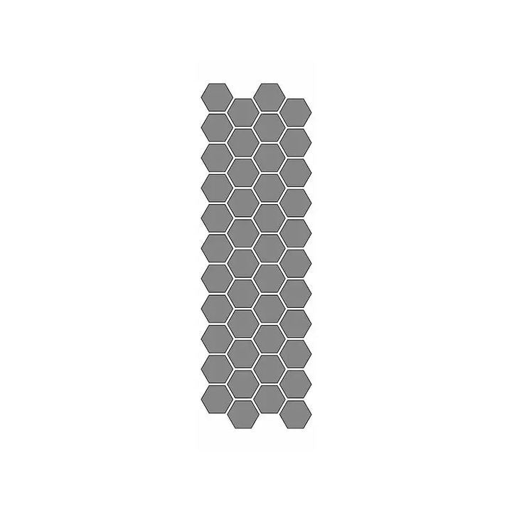 Schablone Honigwabe 13x40 cm — Bild 2