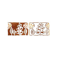 Schablone XL Blätter 22x67 cm — Bild 1