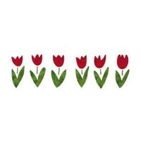 Schablone XL Tulpen 22x67 cm — Bild 1