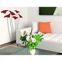 Schablone XXL Blumen 4-teilig 70x100 cm — Bild 1