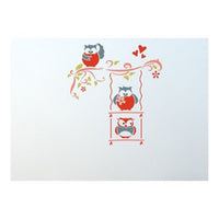 Schablone XXL Happy Birds 3-teilig 90x85 cm — Bild 1