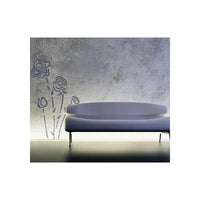 Schablone XXL Rosen 7-teilig 135x150 cm — Bild 1