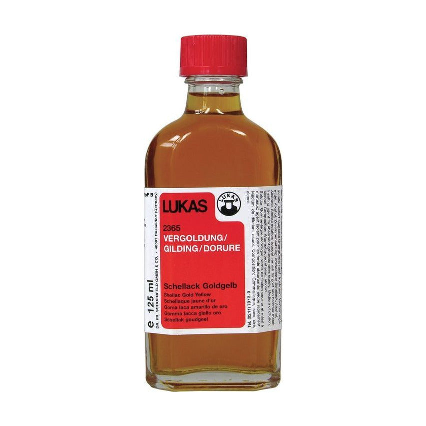 Schellack-Lösung LUKAS Goldgelb 125 ml