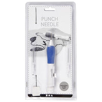 ARTMIE Schlingen-Sticknadel-Set mit Stickstift, drei Nadeln unterschiedlicher Stärke und zwei Einfädlern.