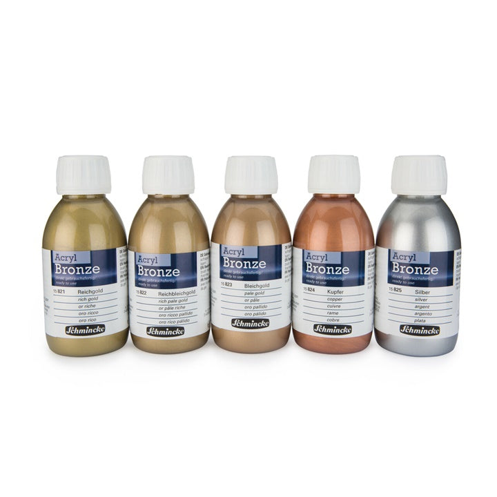 Schmincke Acryl-Bronze 150 ml | Metallic-Effektfarben — Bild 1