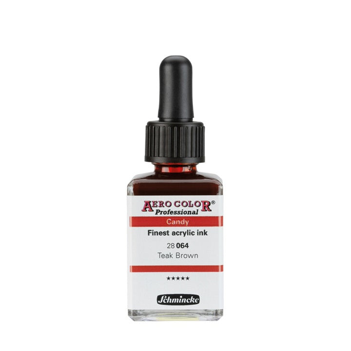 Schmincke AERO COLOR Professional Candy Acryltinte 28 ml – 064 teak Braun