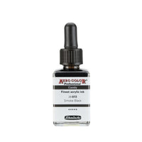 Schmincke AERO COLOR Professional Candy Acryltinte 28 ml – 072 smoke schwarz
