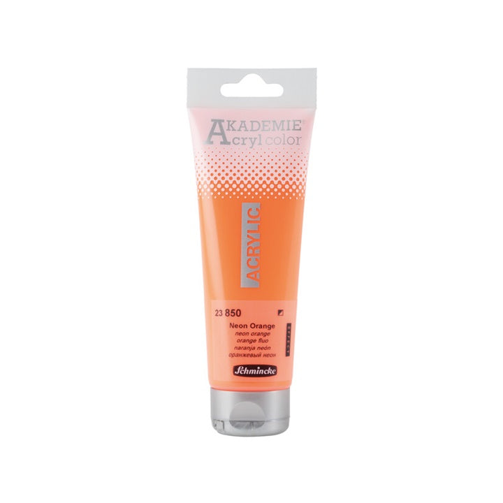 Schmincke AKADEMIE Acrylfarben 120 ml | verschiedene Farben - Neonorange