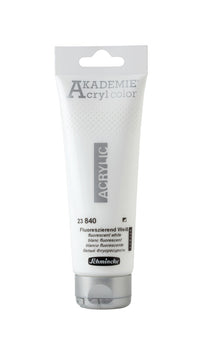 Schmincke AKADEMIE Acrylfarben 120 ml – 840 fluoreszierendes Weiß