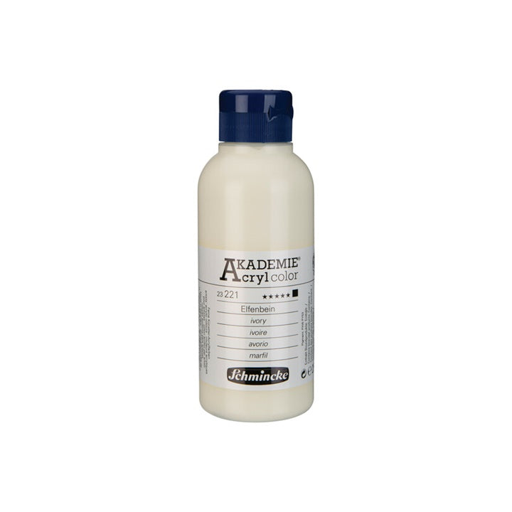 Schmincke AKADEMIE Acrylfarben 250 ml | verschiedene Farben - 221 Elfenbein