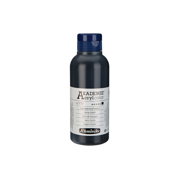 Schmincke AKADEMIE Acrylfarben 250 ml | verschiedene Farben - Lampenschwarz