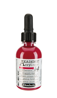 Schmincke AKADEMIE Acryltinte 50 ml – 343 Alizarin Karmin hue
