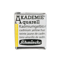 Schmincke AKADEMIE Aquarellfarben 1/2 Näpfchen – 224 Cadmium Gelb hue