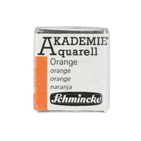 Schmincke AKADEMIE Aquarellfarben 1/2 Näpfchen – 330 Orange