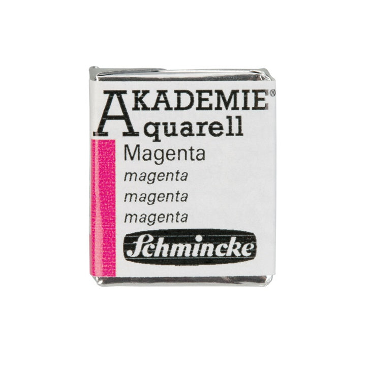 Schmincke AKADEMIE Aquarellfarben 1/2 Näpfchen – 336 magenta
