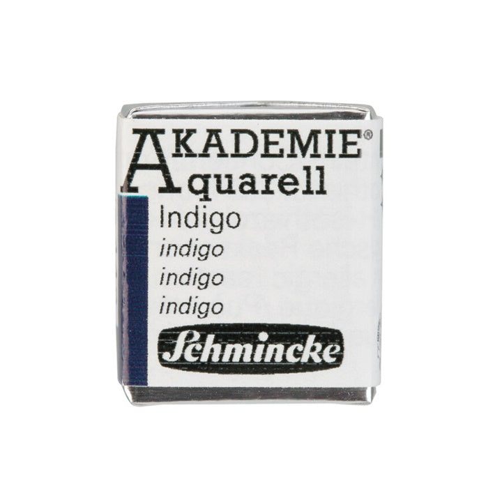 Schmincke AKADEMIE Aquarellfarben 1/2 Näpfchen – 442 Indigo