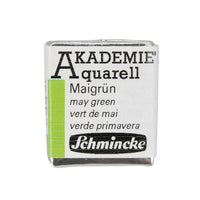 Schmincke AKADEMIE Aquarellfarben 1/2 Näpfchen – 552 may Grün