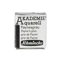 Schmincke AKADEMIE Aquarellfarben 1/2 Näpfchen – 770 paynes grey
