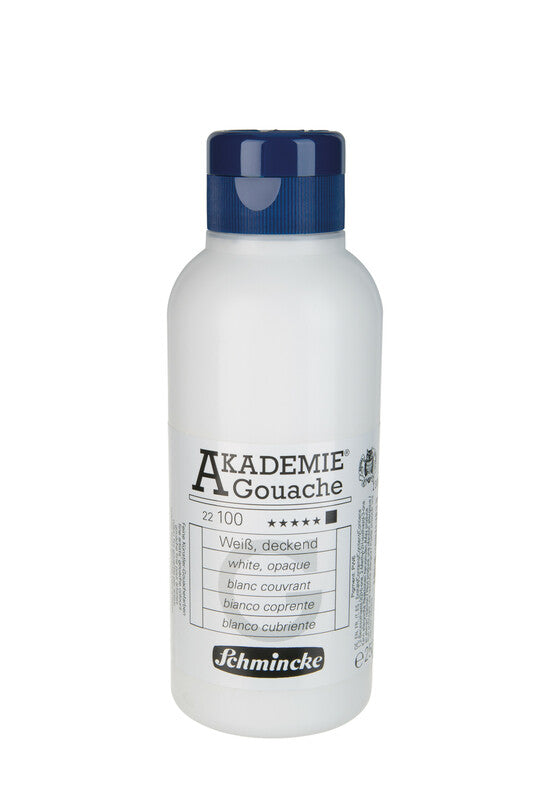 Schmincke AKADEMIE Gouache 250 ml – 100 Weiß, deckend