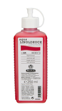 Schmincke aqua-LINOPRINT Linoldruckfarbe 250 ml – 325 Karminrot